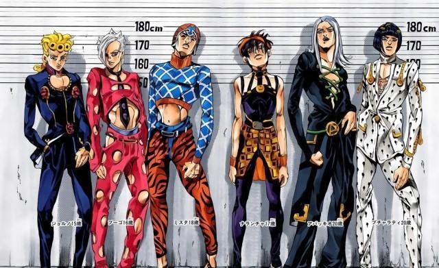 jojo的奇妙冒险黄金在线 jojo的奇妙冒险黄金之风漫画