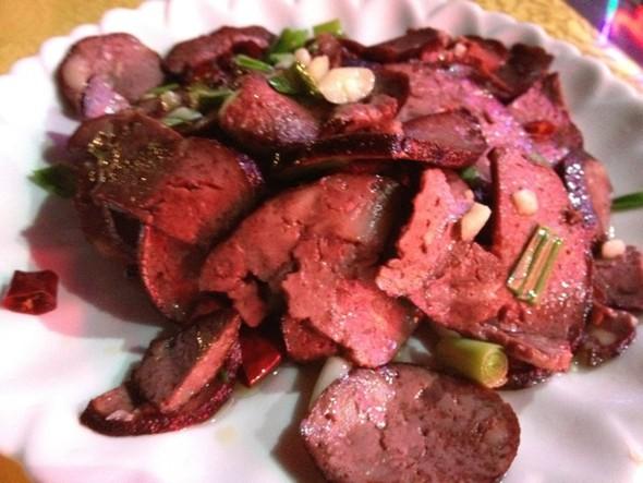 张家界名吃血豆腐