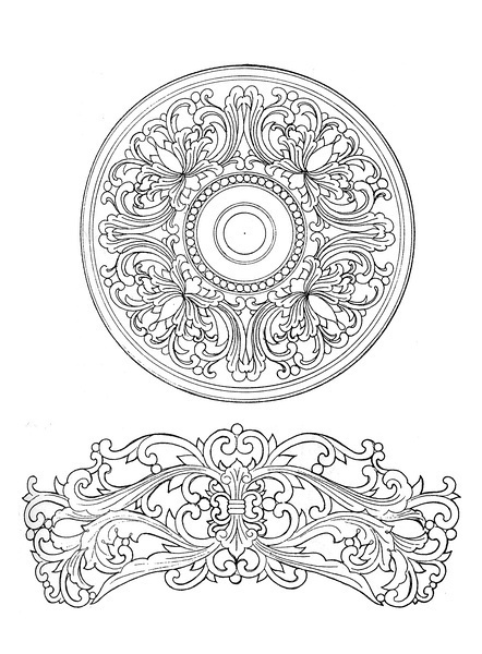 中国工艺纹样之木雕花纹看似简单实则精细