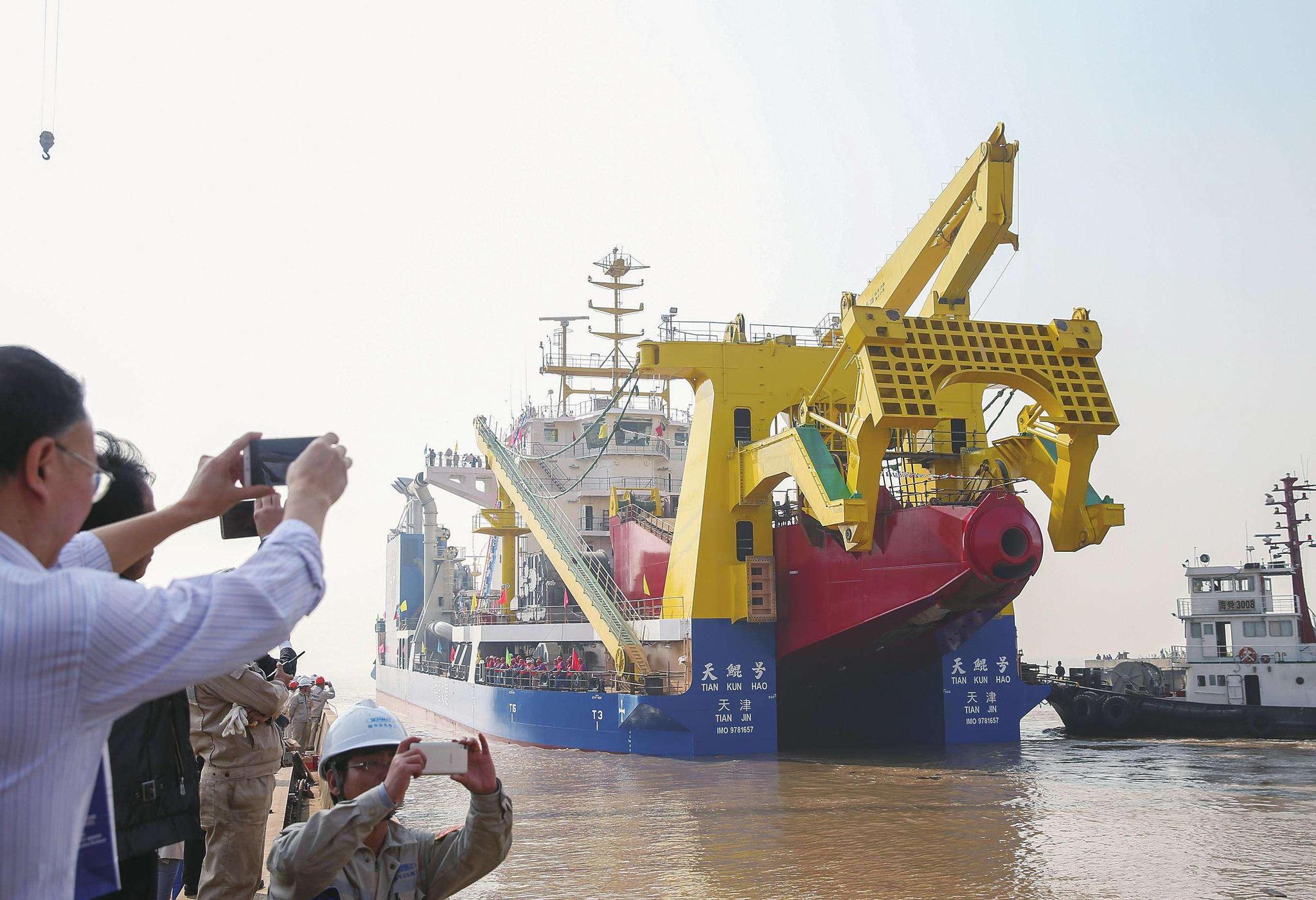 环太演习不带中国,中国随即出动这艘民船,美国气的跺脚