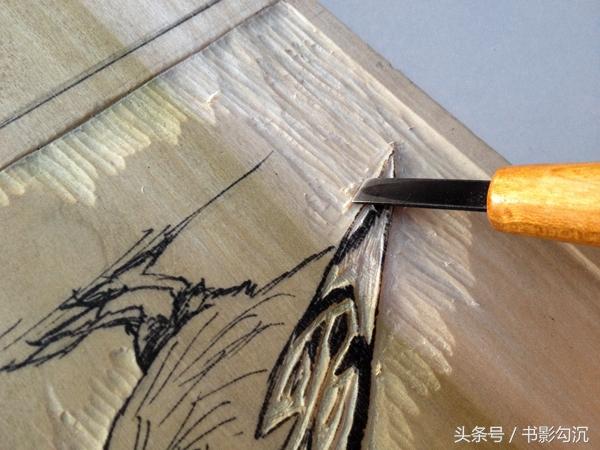 木刻版画如何做?呈上简易图解,一看就会|木刻|版画|木板_新浪新闻
