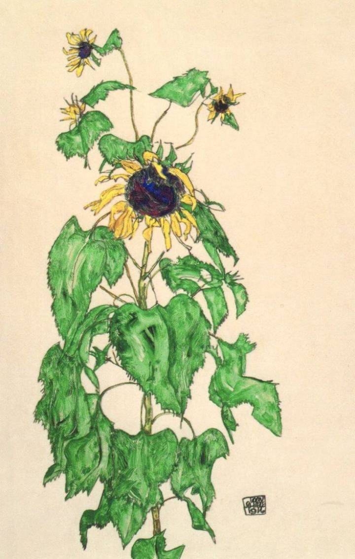席勒 向日葵