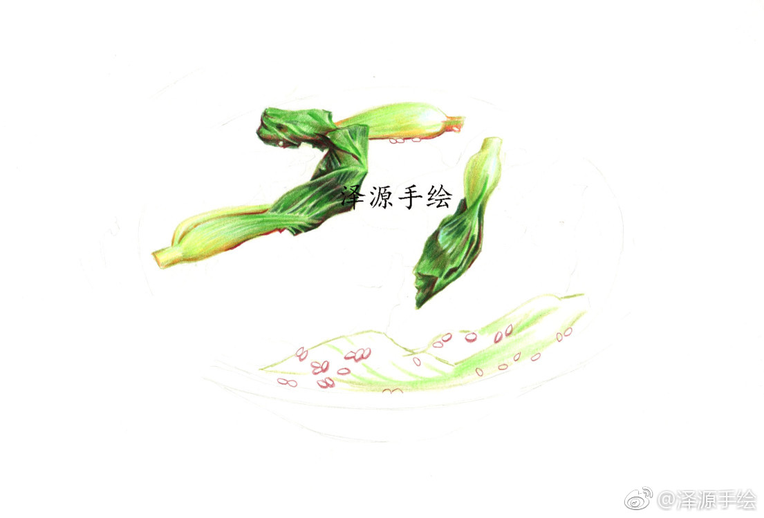 红油抄手投稿(@泽源手绘)