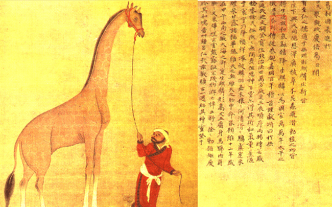 郑和下西洋带回一动物, 被当作成神兽"麒麟", 现在动物园里常见