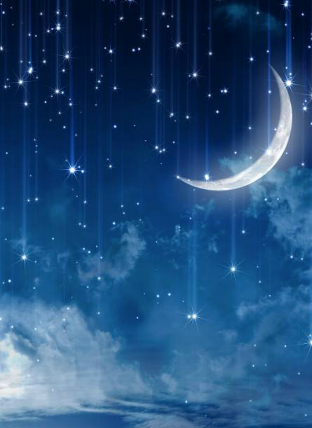 最美的动漫星空风景再配上这绝美的可爱动漫少女你喜欢哪张