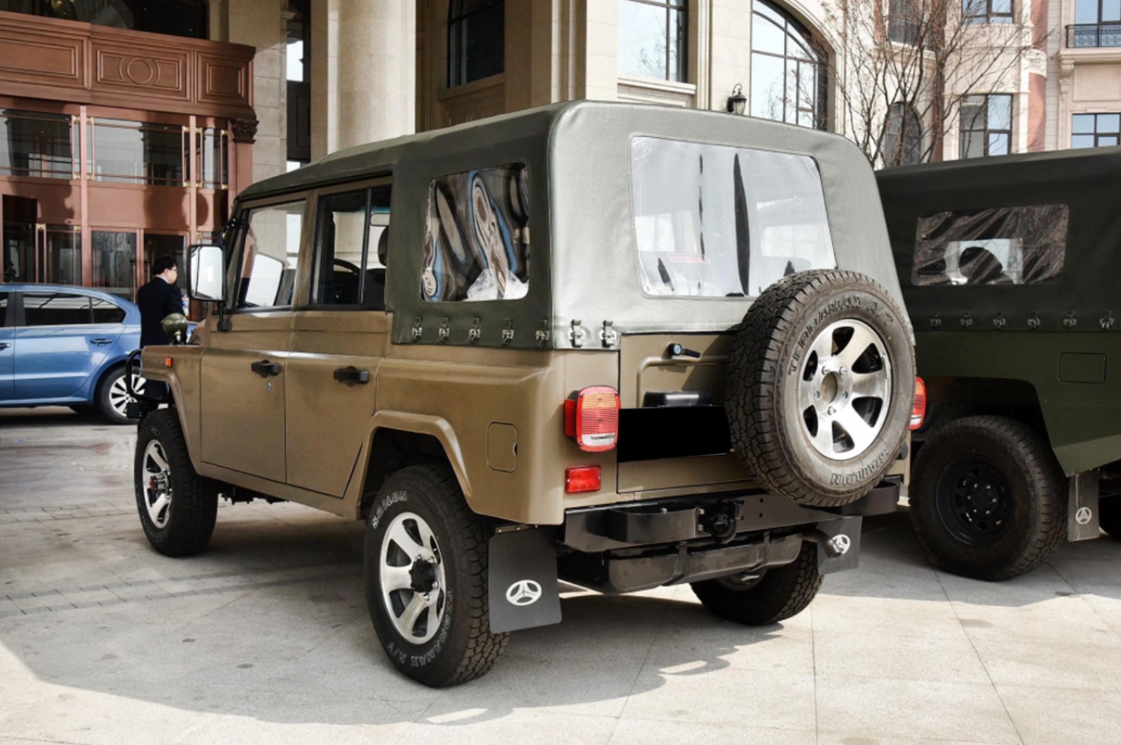 8t柴油版,换装勇士内饰,价格提高,2018款北汽bj212