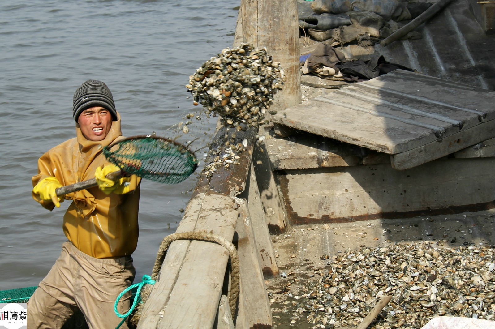 出海的渔民多生猛?生吃蟹子活吃虾