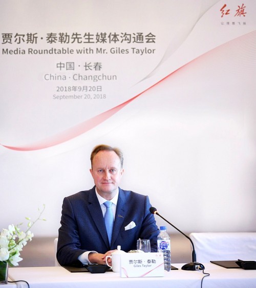 人物故事-贾尔斯·泰勒：加盟中国一汽是我的荣幸