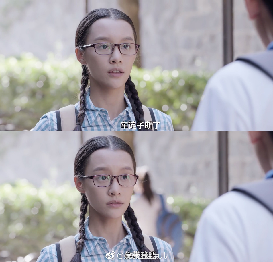 班长袁百梓卉今天把头发梳上去了,梯子壁咚侧颜好杀!