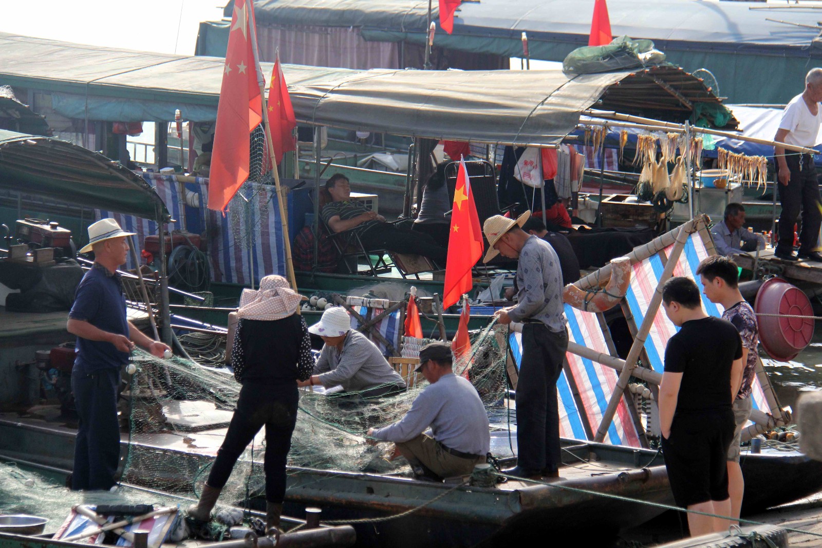 长江刀鱼捕捞进入倒计时,渔民表示今年的收成还不错