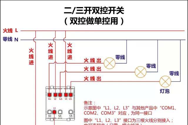 各种常见的家用开关,插座接线图,你还有那么比较牛叉的接线图吗