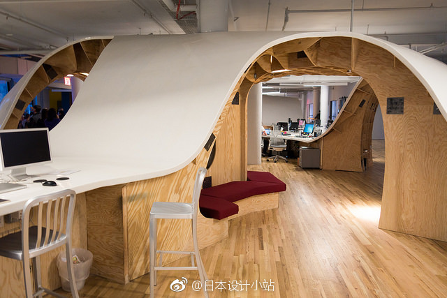 一张330米长的桌子搞定整间办公室_新浪看点