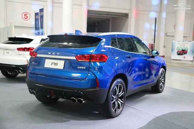 长城wey首款插电混动车型p8上市补贴后售价2598万元起