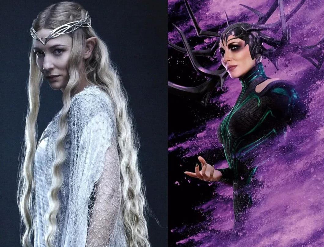 中出演了精灵女王凯兰崔尔,在《雷神3》中则饰演了阿斯加德大公主,也