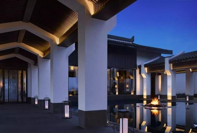 千湖万岛新中式酒店设计,五星级水疗养生度假村