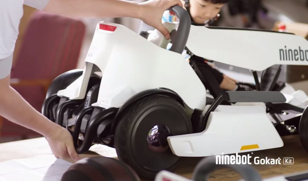 年轻人第一台卡丁车小米9号平衡车套件上市