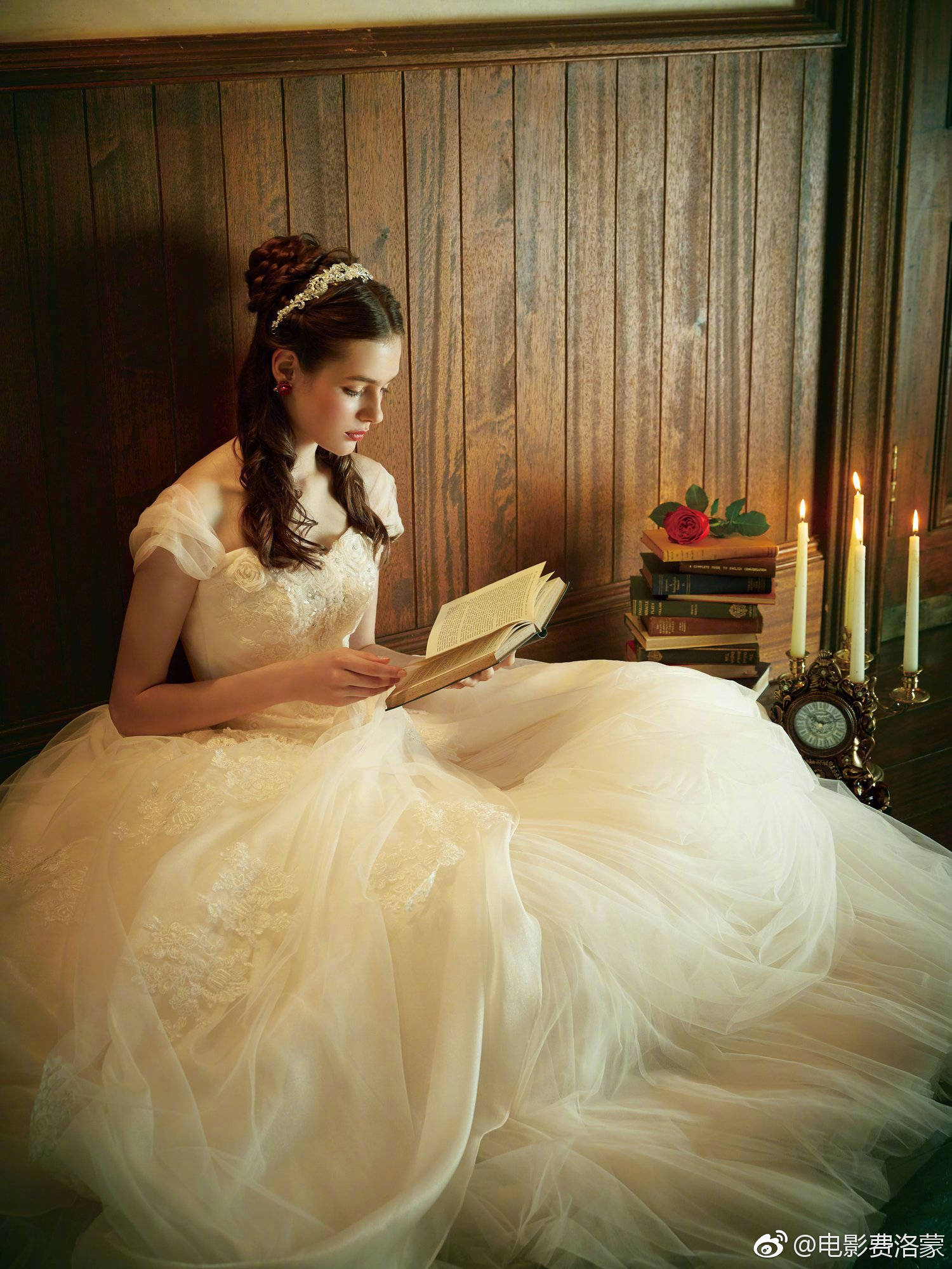 这次是白雪公主,睡美人,贝儿公主和长发公主的婚纱!