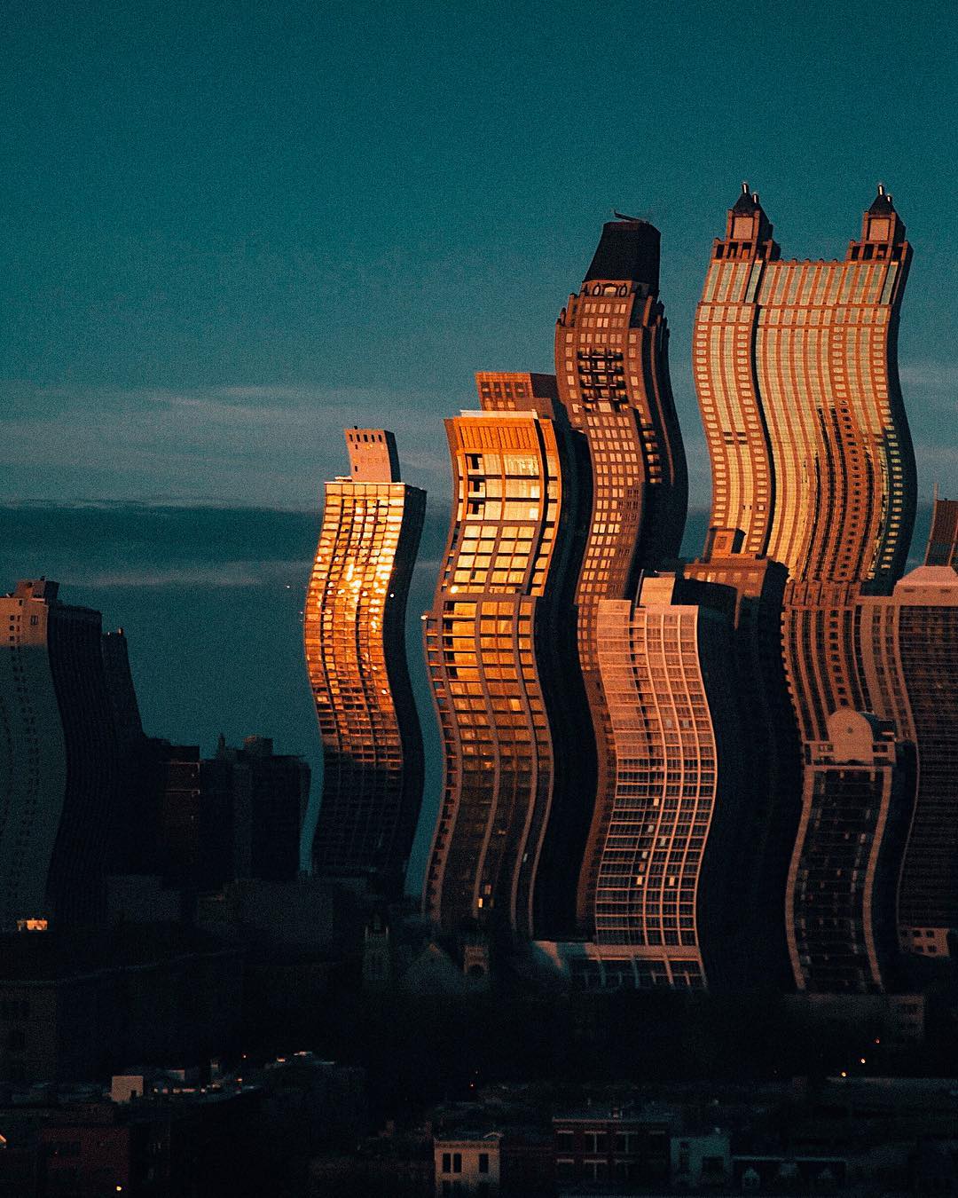 扭曲的城市.by.elise swopes