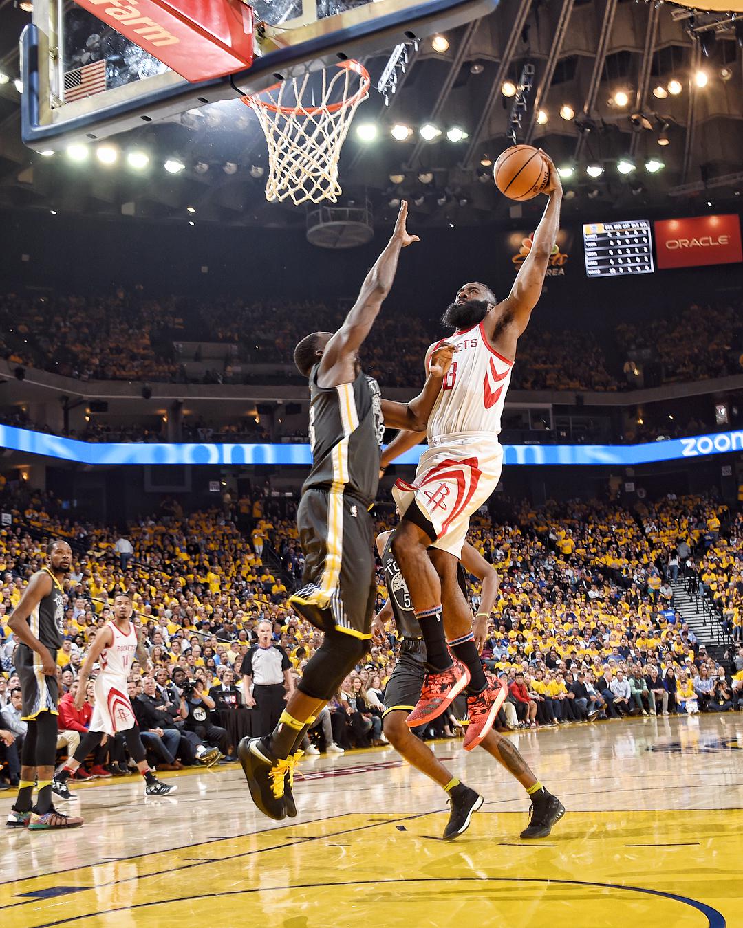 哈登隔扣追梦格林精彩图集