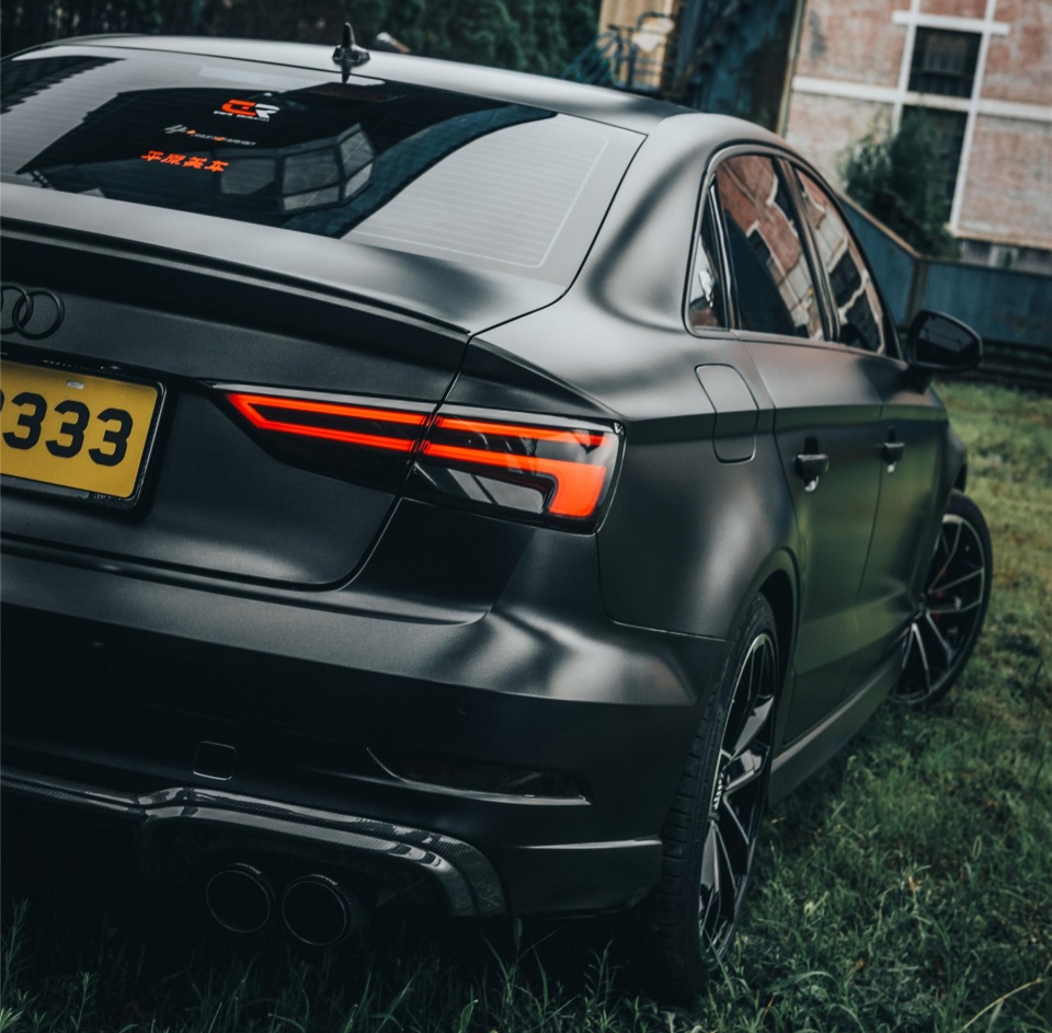 奥迪s3天生就拥有不凡内在,改装后更是化身"零四"神器!