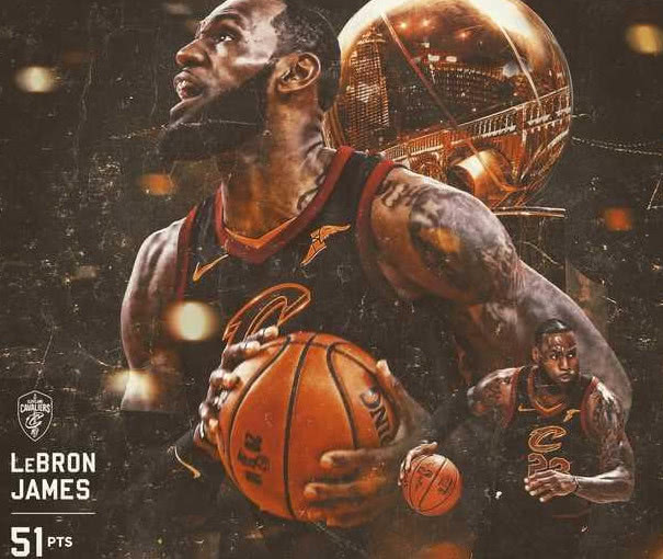 总决赛砍50+有多难?历史6人做到乔丹排次席