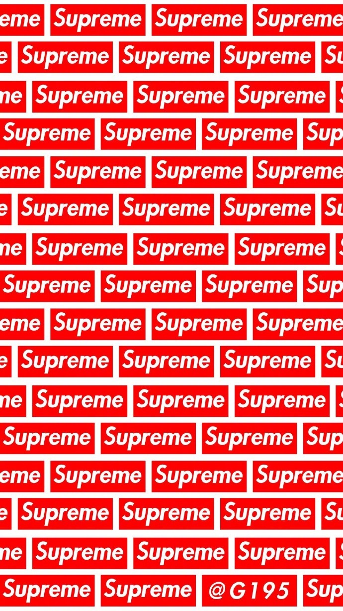 一组关于supreme的壁纸 点赞好运