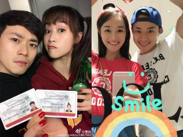 曹骏蓝盈莹机场秀恩爱!原来"沉香"和《甄嬛传》浣碧在恋爱!