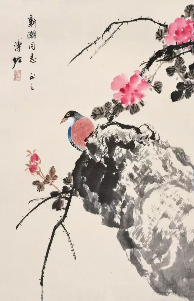 花鸟画|溥雪斋|溥佐_新浪新闻