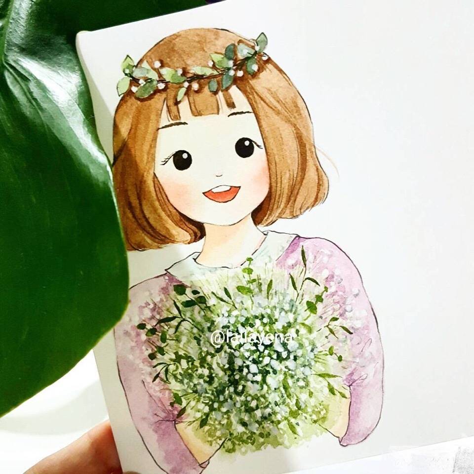 满满少女心丨韩国插画师lallayena