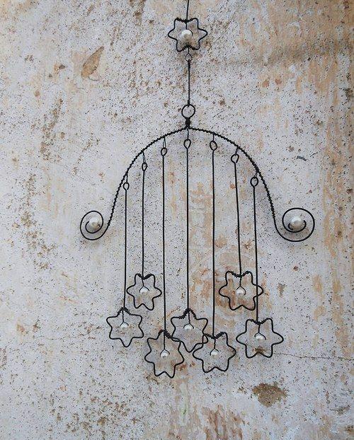 简单的铁丝也可以做装饰～简约有新意!