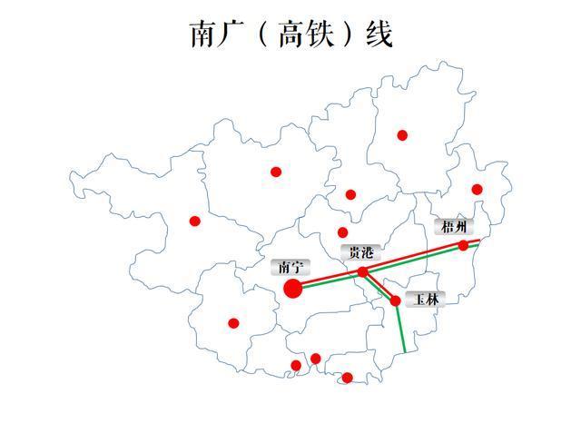 为什么广西的高铁都围绕这南宁建?