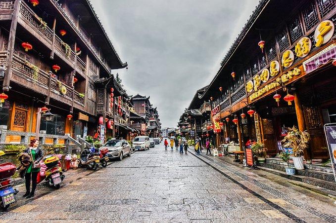 我国土家族最悠久的历史古城,居然只有一条古街道,仅有几百米长