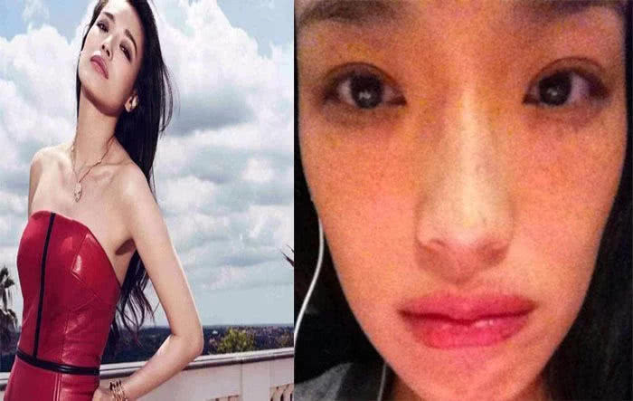 娱乐圈最丑六大女明星素颜照,章子怡,舒淇还行,这位辣眼!