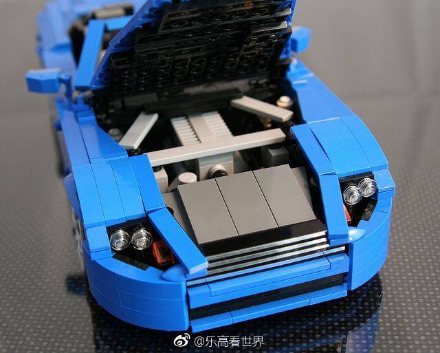 乐高阿斯顿马丁跑车moc作品赏析图片来自网络