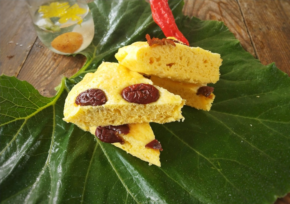 【玉米面发糕】