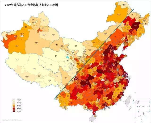 中国地图上最"牛逼"的一条线:看大自然是如何划分中国的!