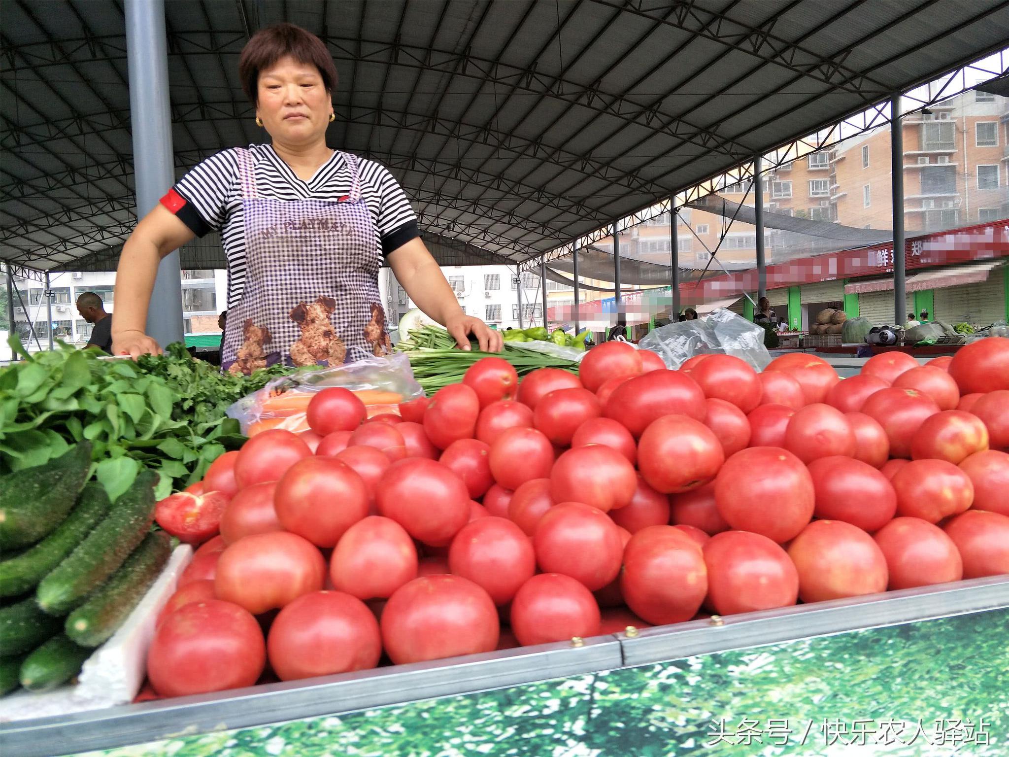 10张卖菜图一年比一年难干的小生意