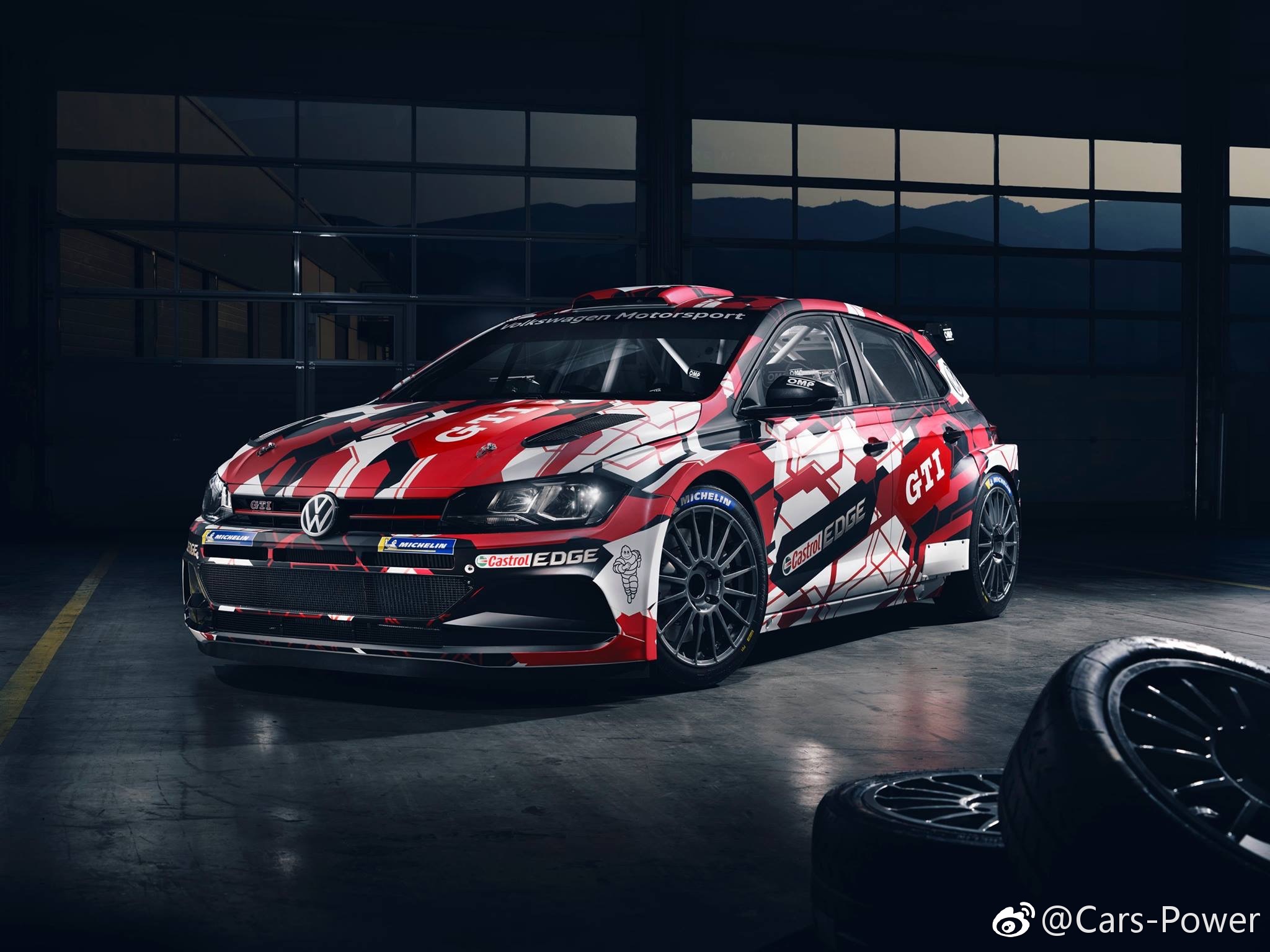 大众新polo wrc 赛车