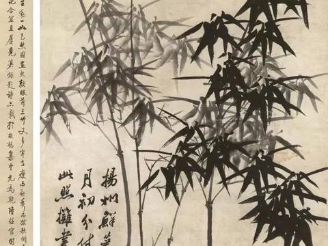 板桥画竹十幅,足见其筋骨|郑燮|板桥|竹石图_新浪新闻