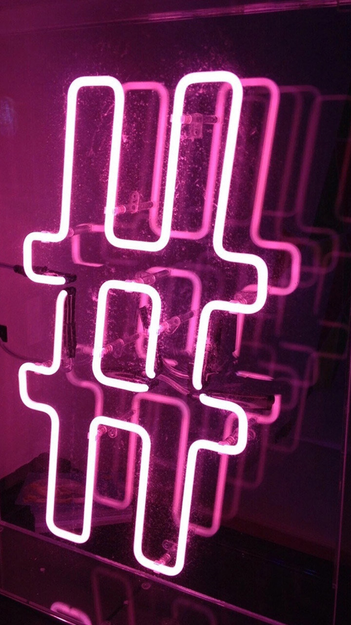 华灯初上霓虹灯手机壁纸