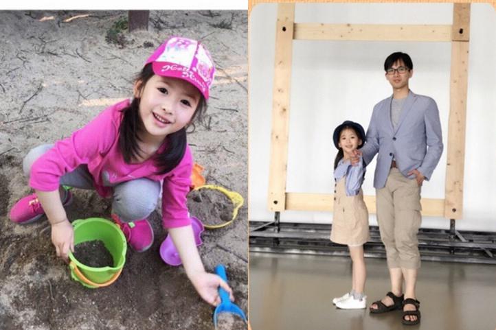 黄豆豆全家近照,妻子美丽动人,儿子超萌,女儿颜值逆天