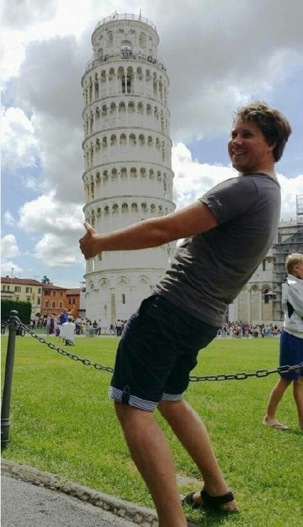 被玩坏的比萨斜塔国外网友脑洞清奇