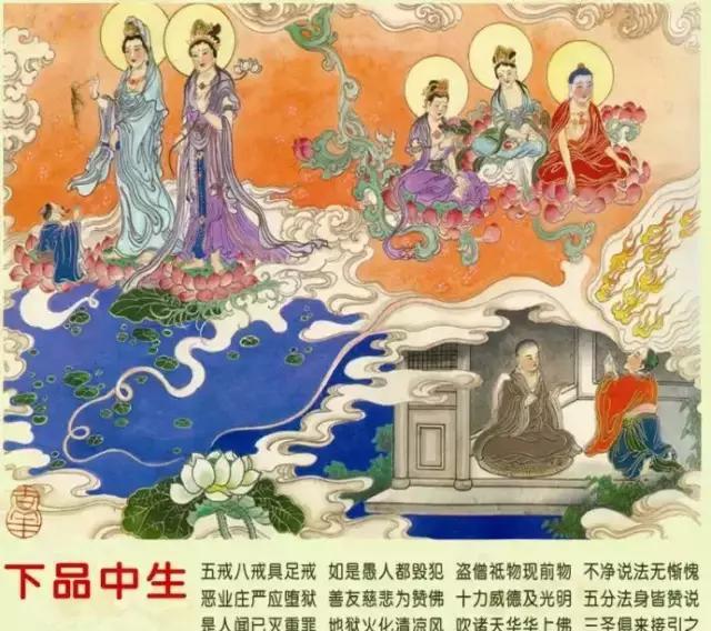 往生极乐世界"九品莲台"图文详解