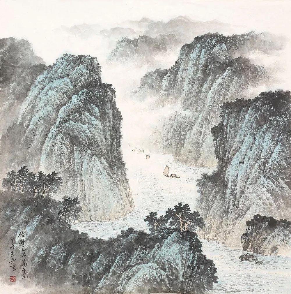 (13)】第四届扬子晚报艺术节之佘玉奇|佘玉奇|艺术节|山水画_新浪新闻