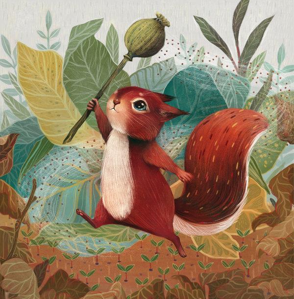 插画|olivia chin mueller的作品赏析,萌到我了