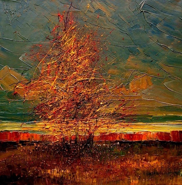 波兰艺术家 justynakop 的油画世界