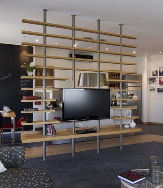 镂空 隔断,分区明确造型好看,这种电视背景墙的设计,美爆了!