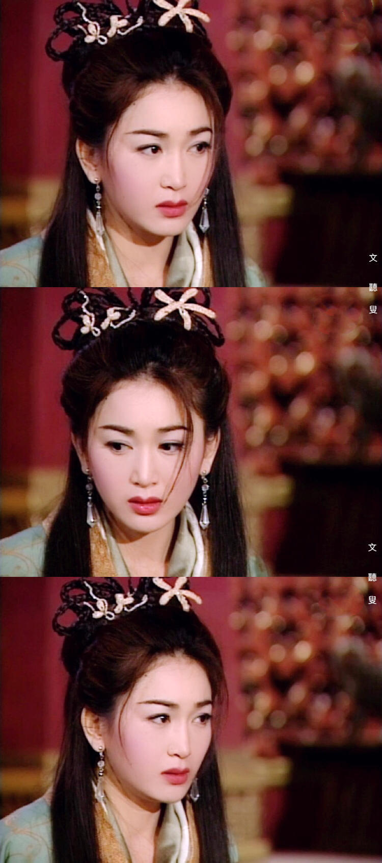 2001年《封神榜》里的温碧霞,回眸一笑百媚生,六宫粉黛无颜色.