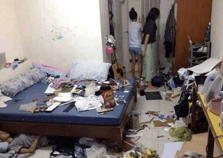 女大学生租房读书,到了退房的时候,房东看到房子顿时心塞