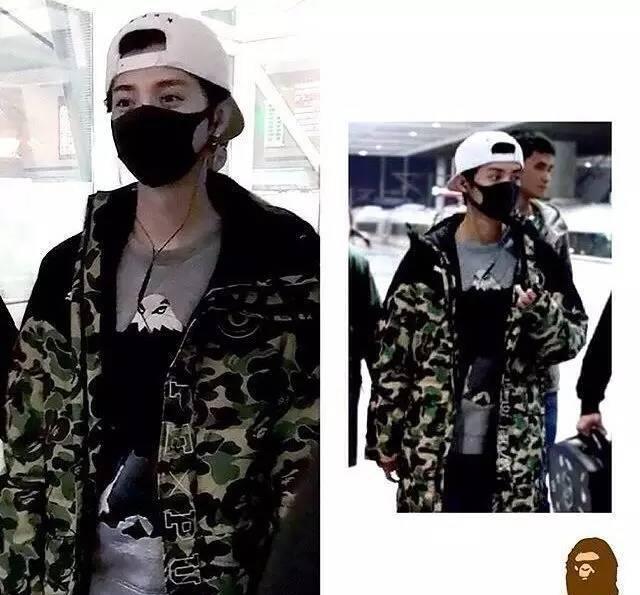 各路明星演绎puma x bape 系列